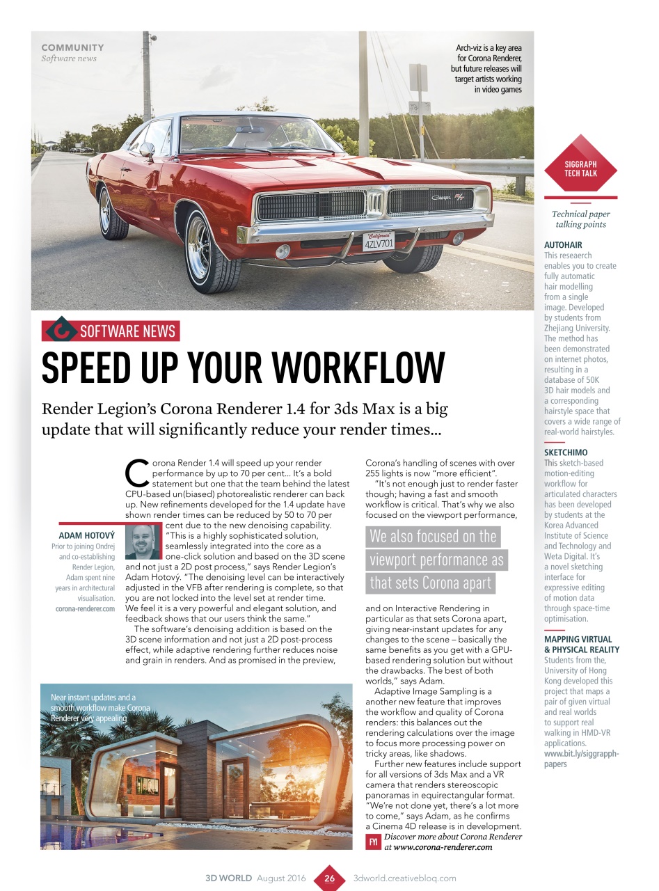 3D World Preview Pages