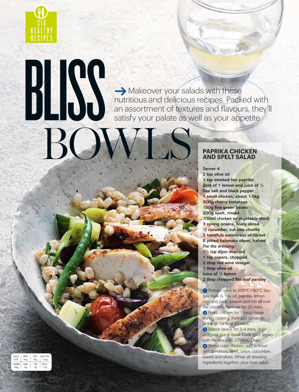 Healthy Magazine Preview Pages