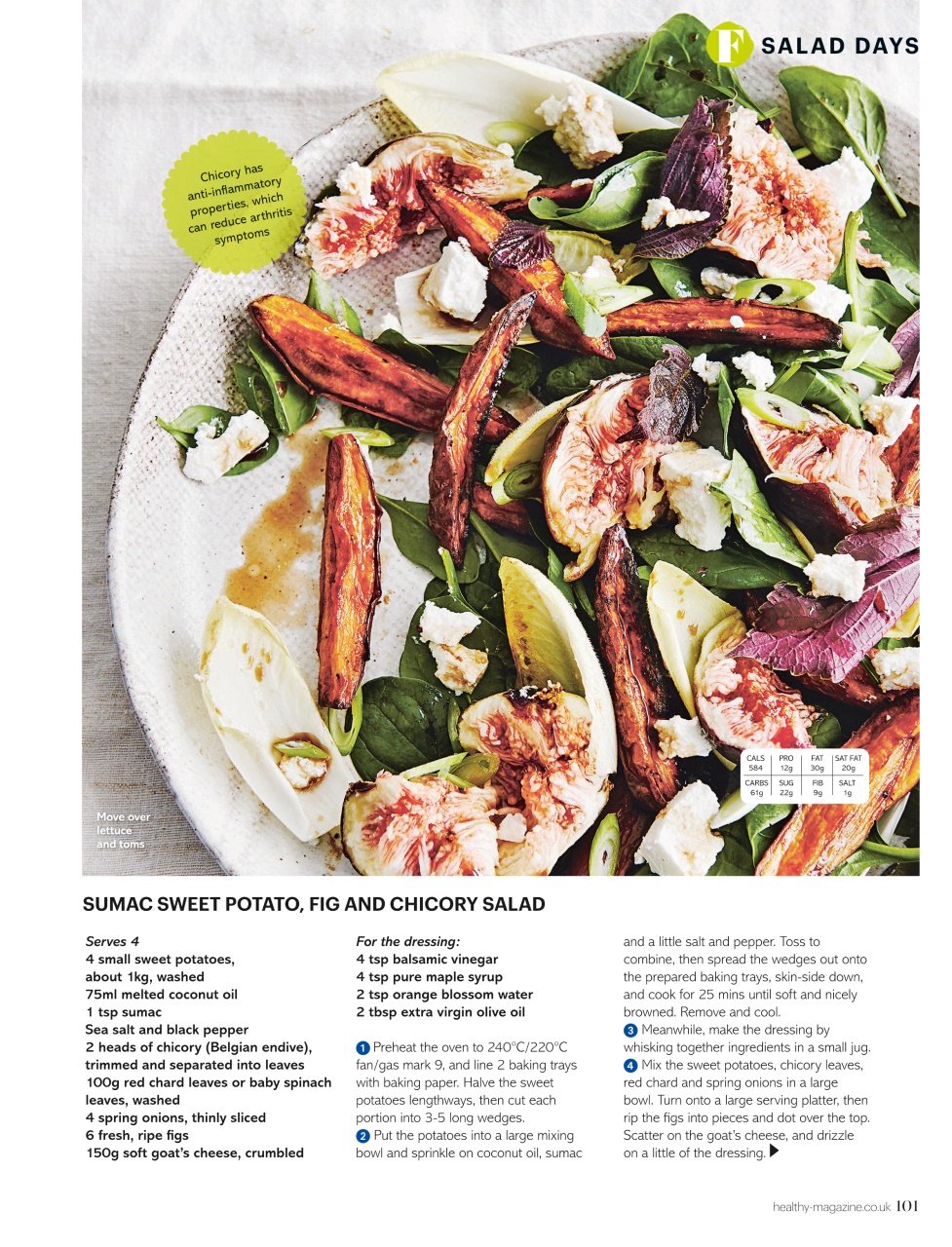Healthy Magazine Preview Pages