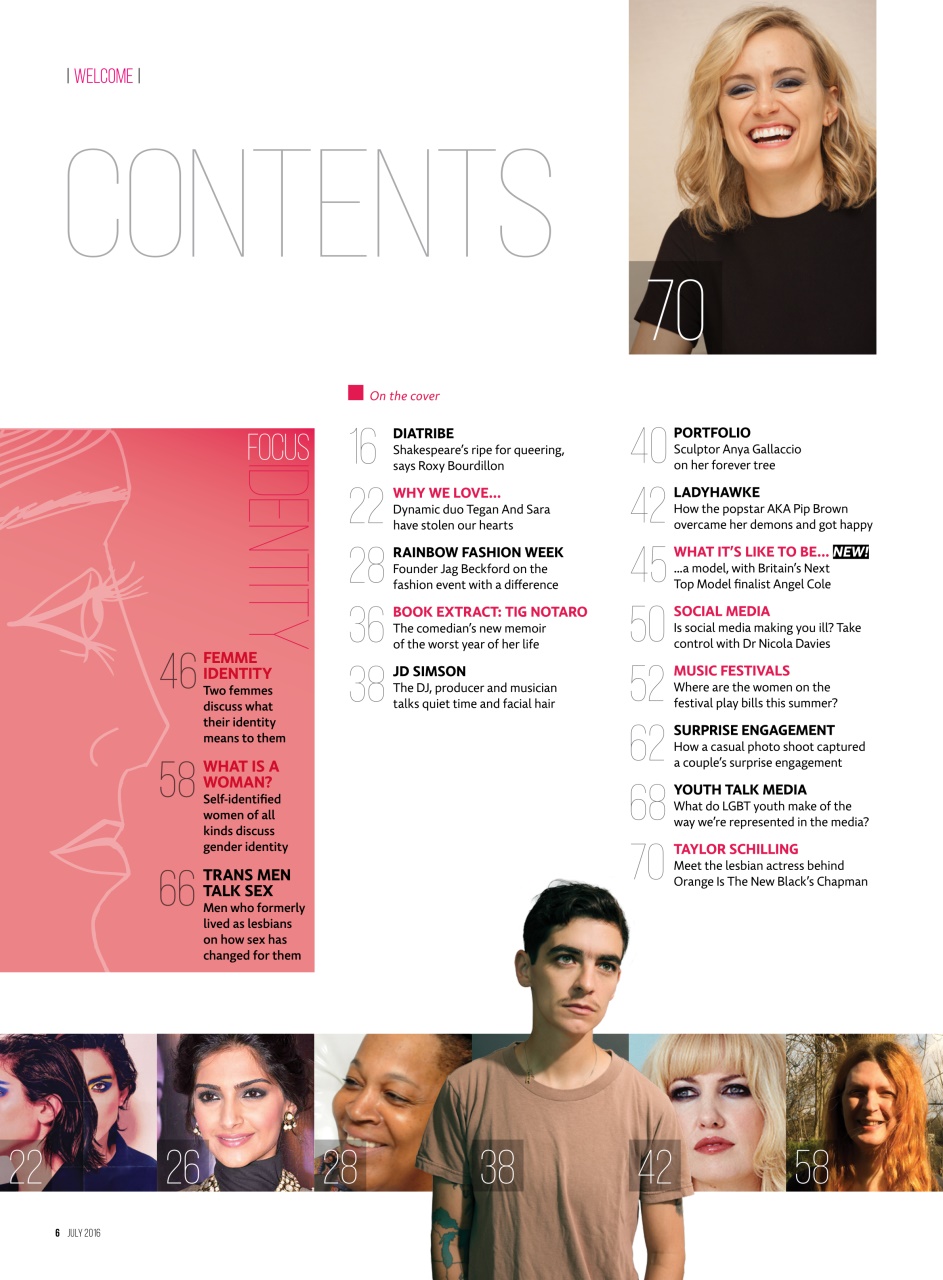 DIVA Magazine Preview Pages