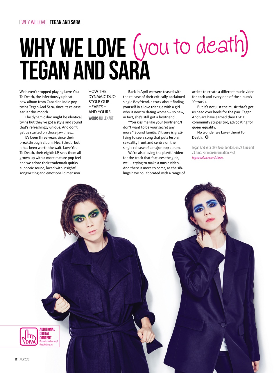 DIVA Magazine Preview Pages