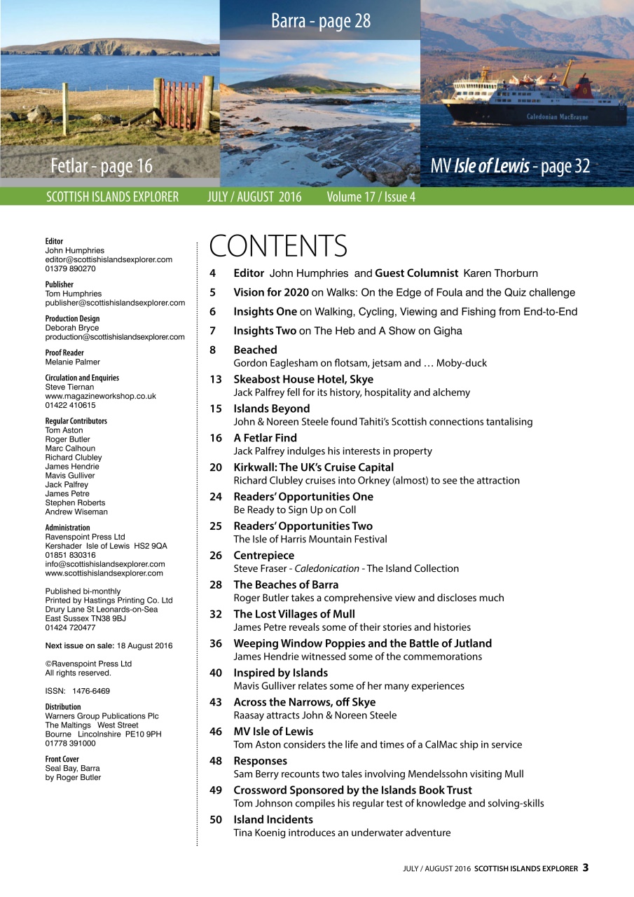 Scottish Islands Explorer Preview Pages