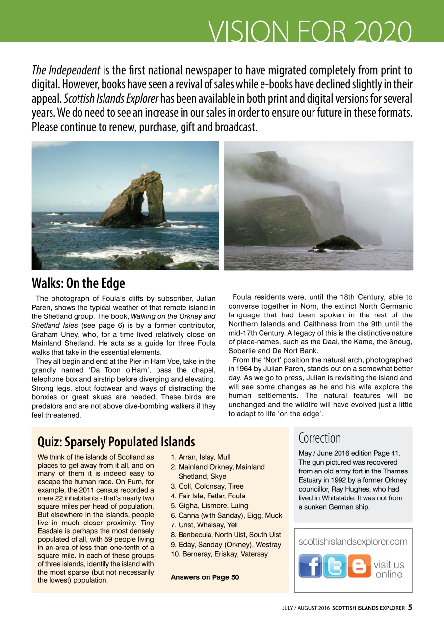 Scottish Islands Explorer Preview Pages