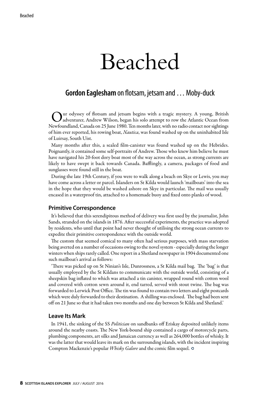 Scottish Islands Explorer Preview Pages