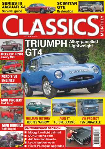 Classics World issue No.244 - Triumph GT4 