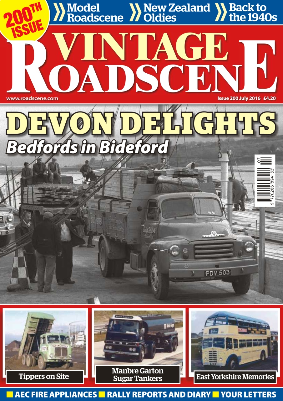 Vintage Roadscene Preview Pages