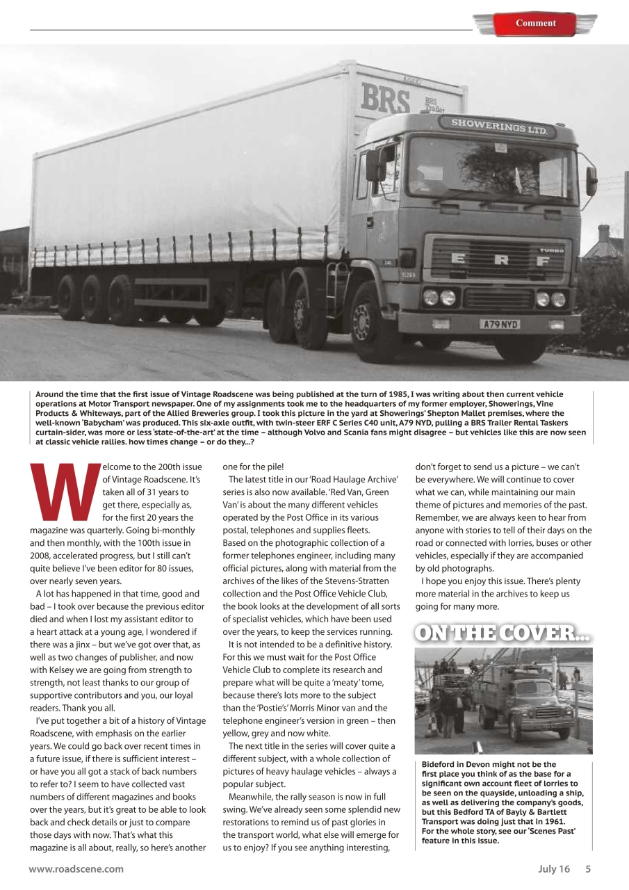 Vintage Roadscene Preview Pages