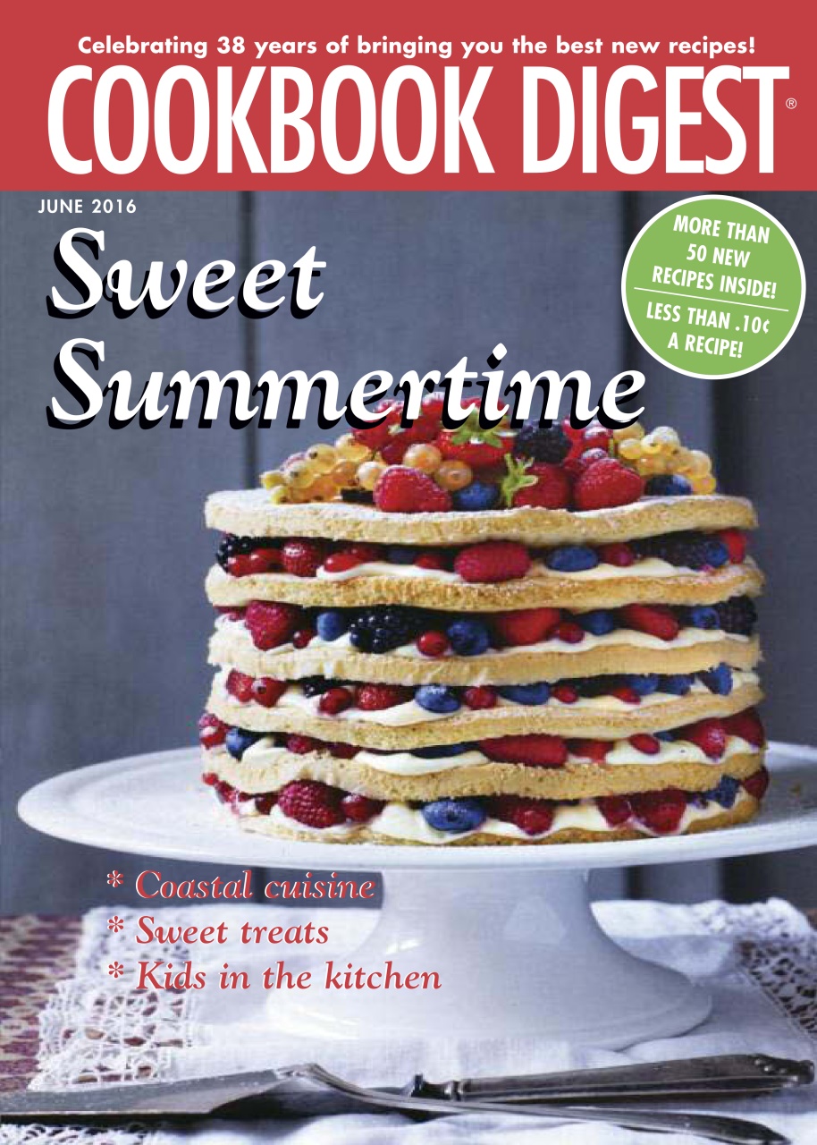 Cookbook Digest Preview Pages