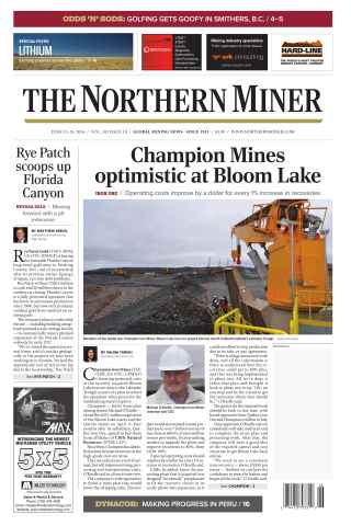 The Northern Miner issue Vol. 102 No. 18