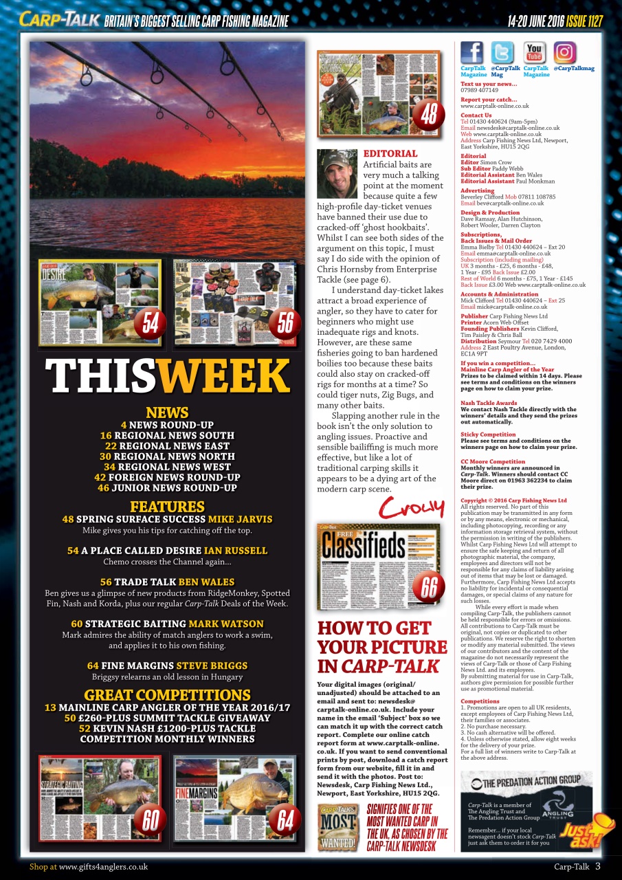 Carp-Talk Preview Pages