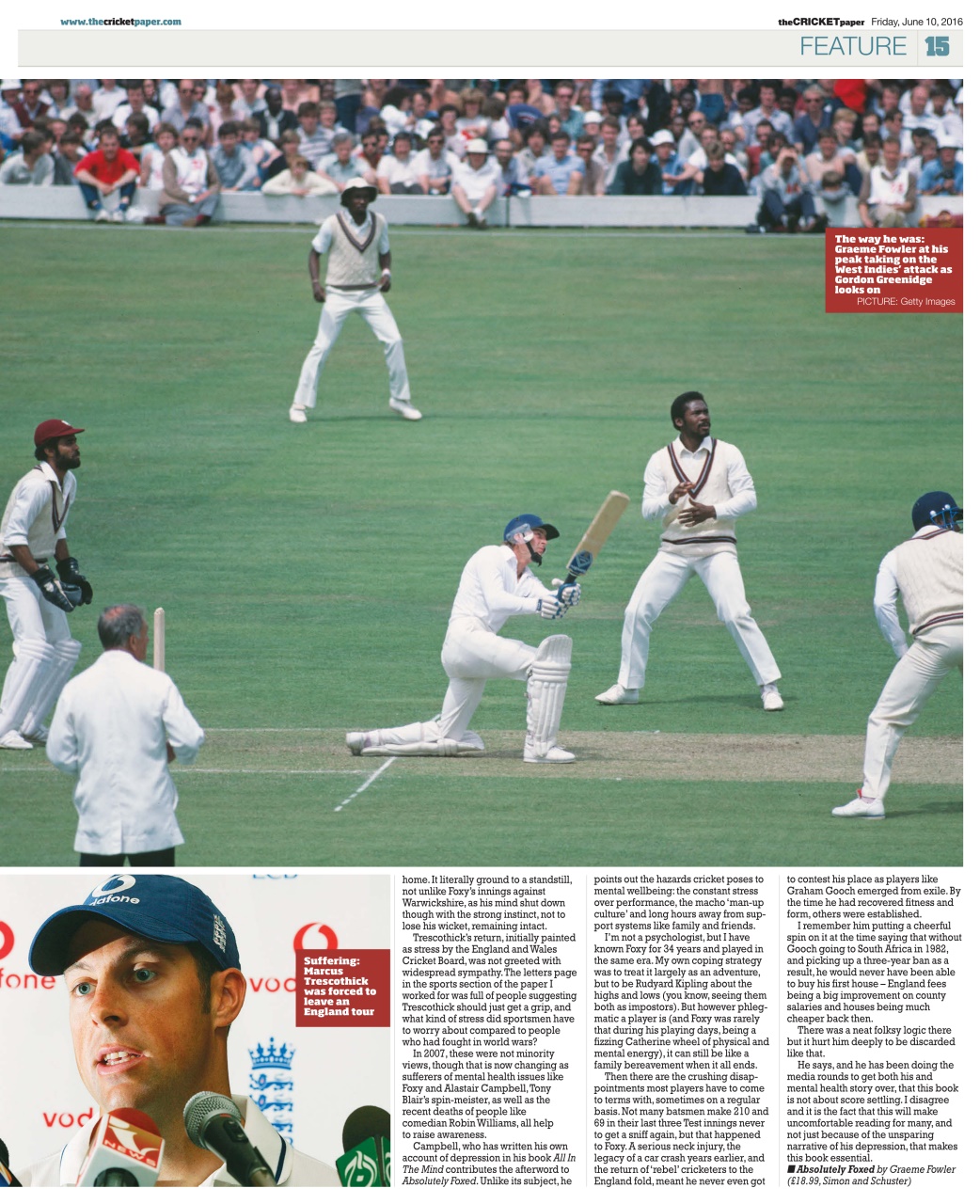 The Cricket Paper Preview Pages