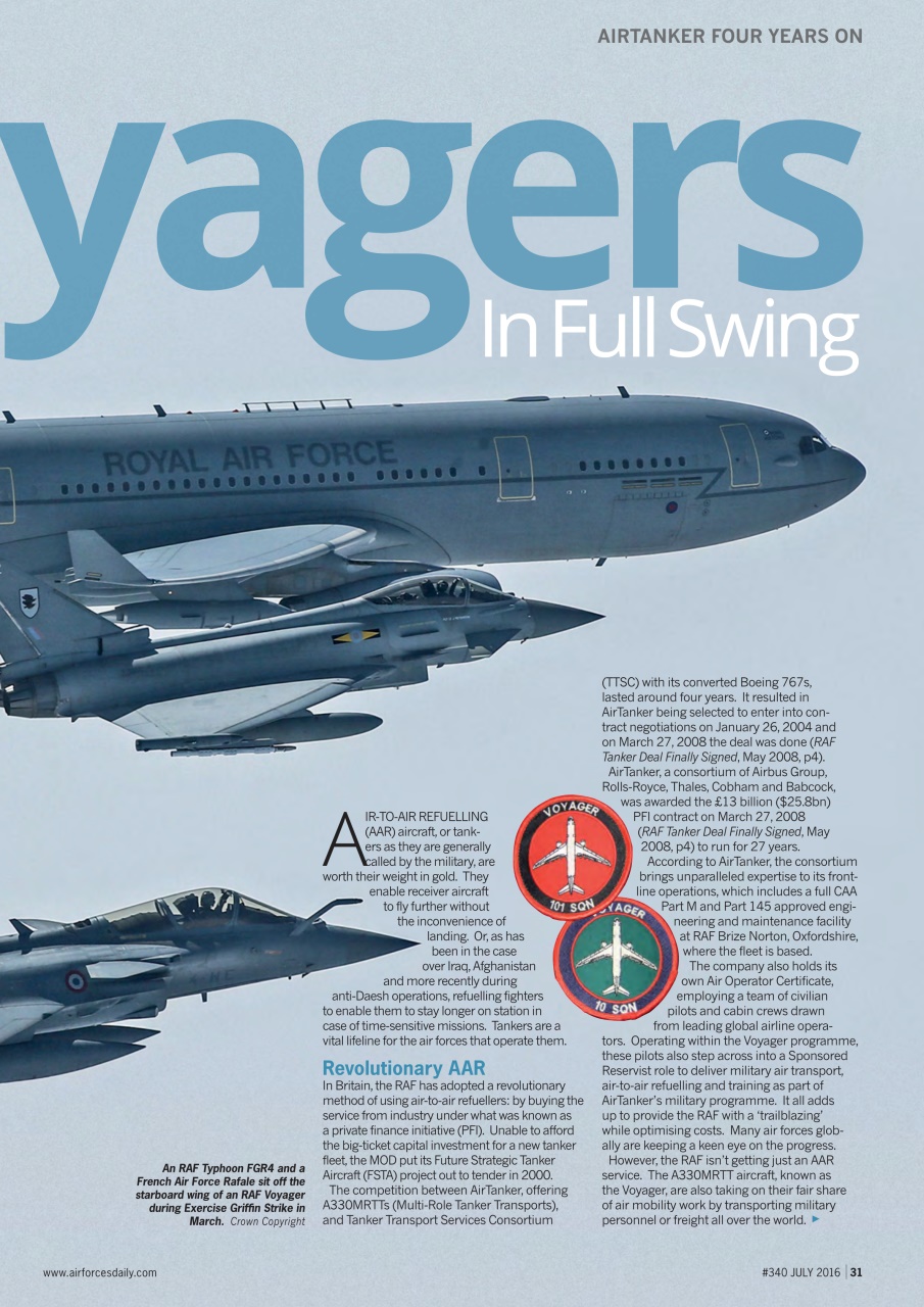 AirForces Monthly Preview Pages