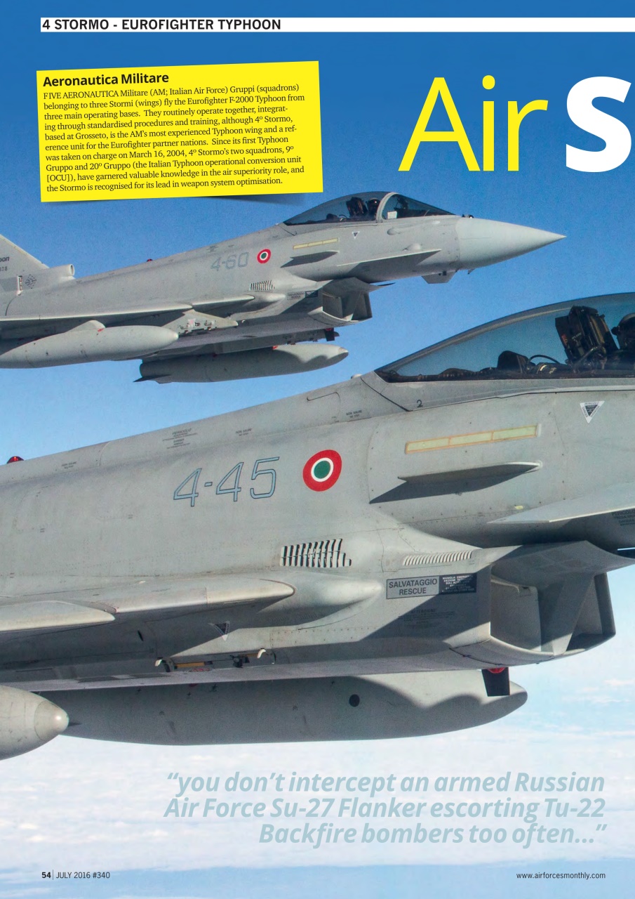 AirForces Monthly Preview Pages