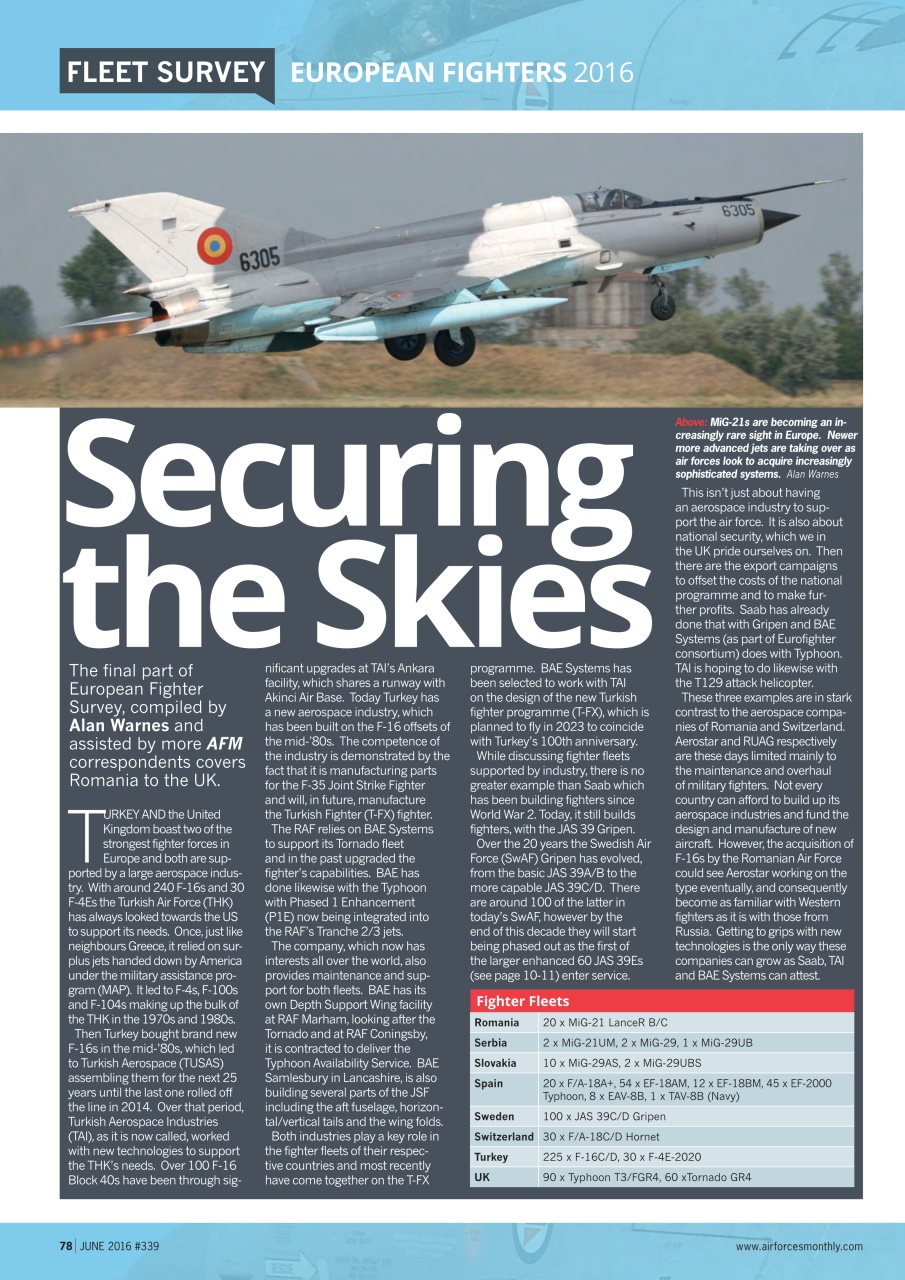 AirForces Monthly Preview Pages