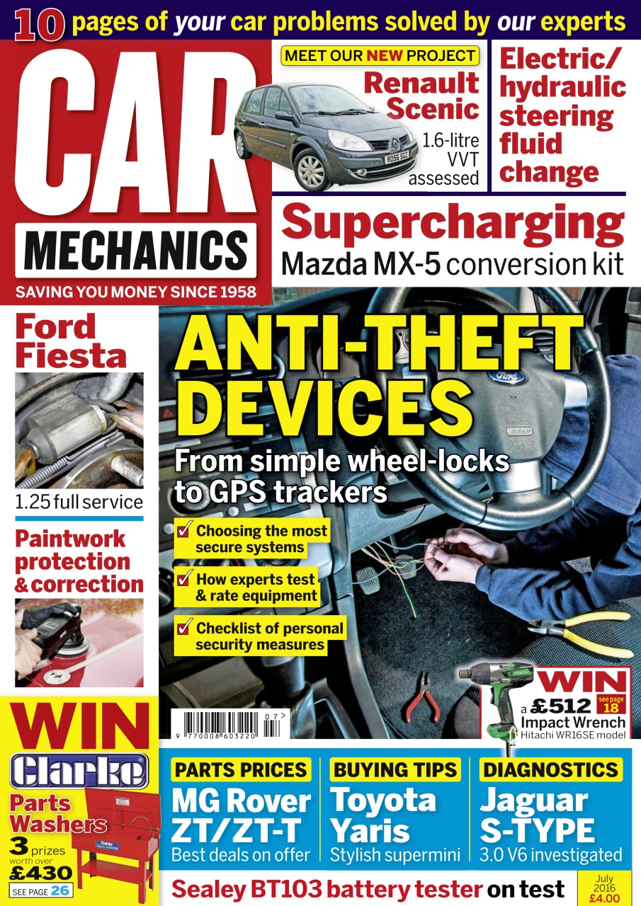 Car Mechanics Preview Pages