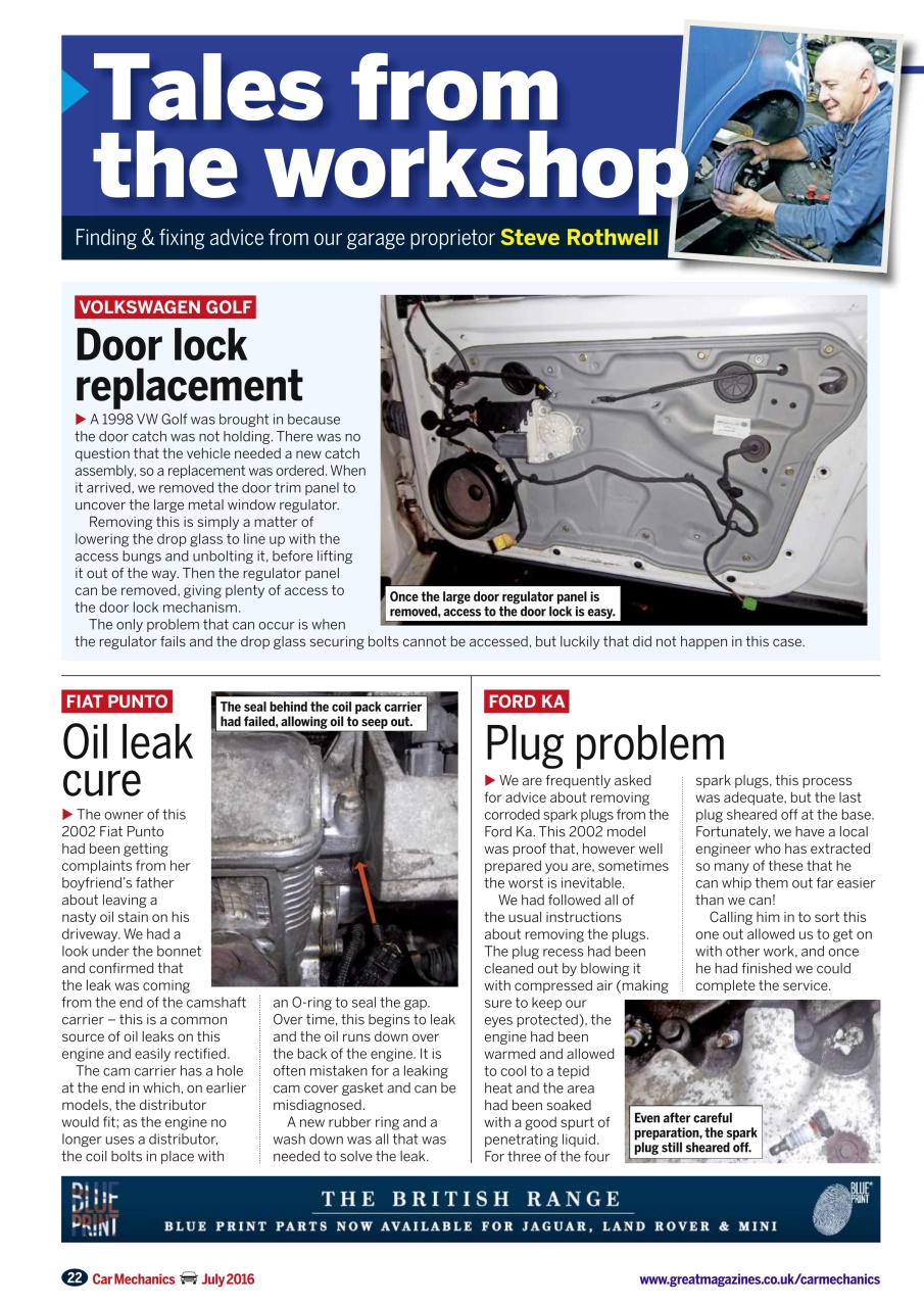 Car Mechanics Preview Pages