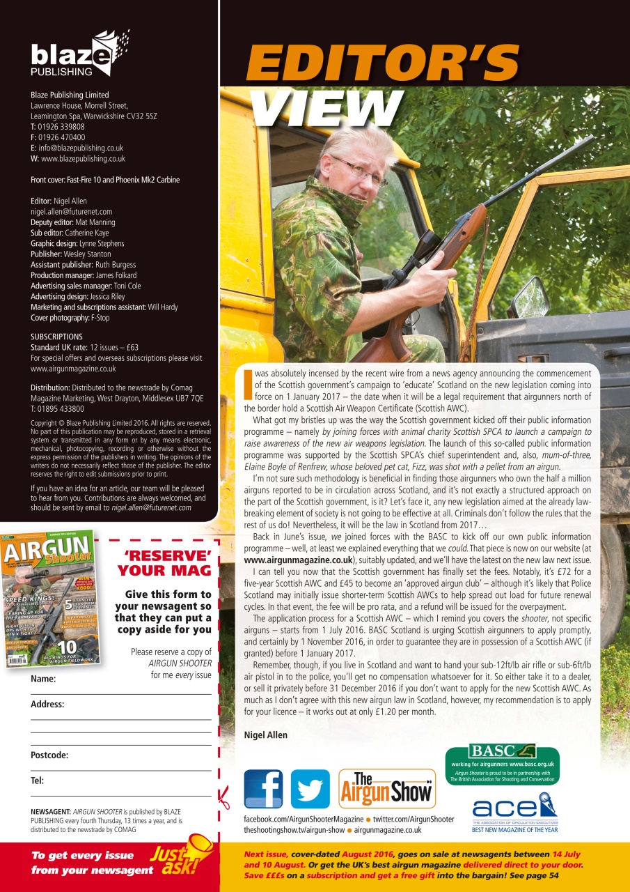 Airgun Shooter Preview Pages