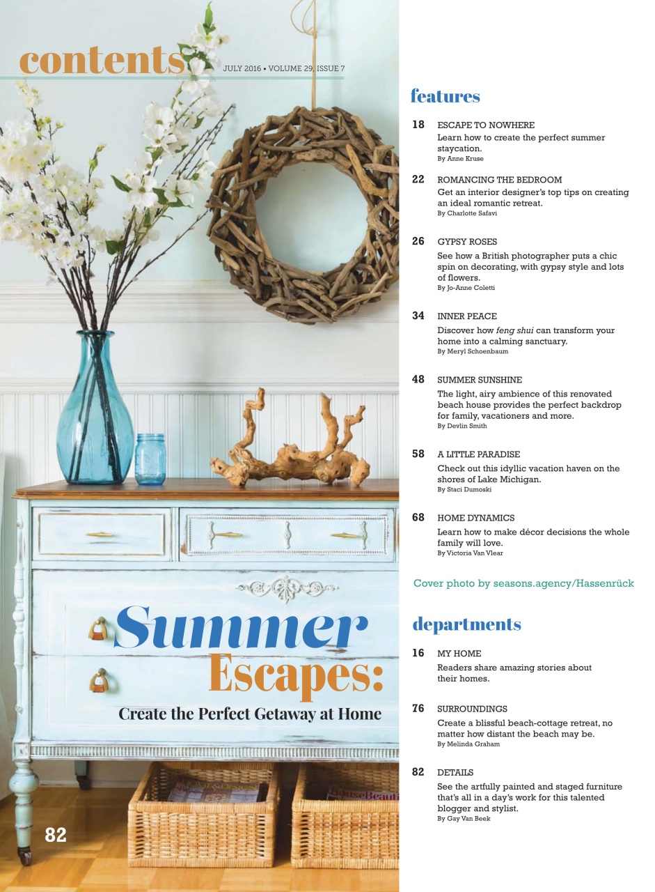 Romantic Homes Preview Pages