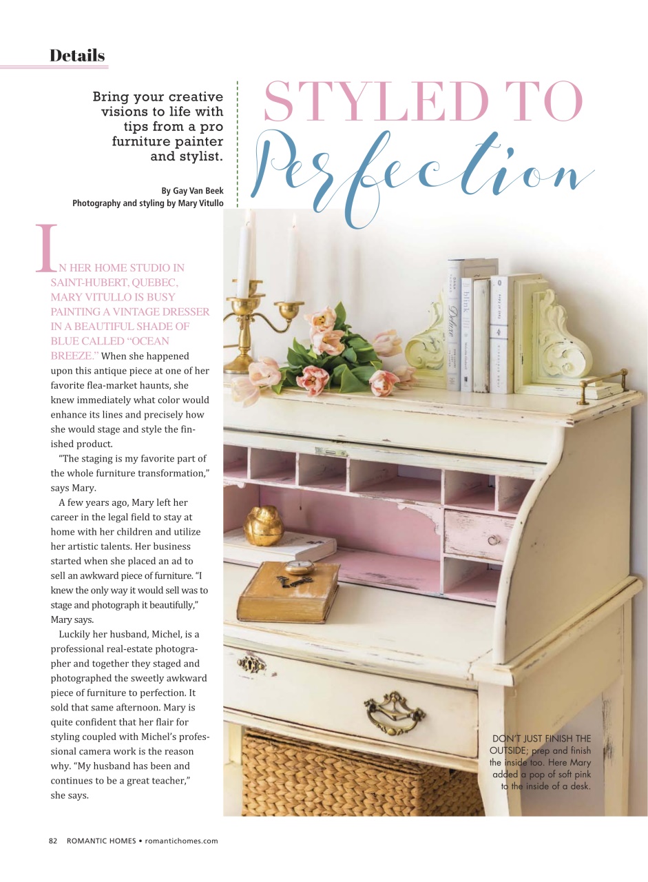 Romantic Homes Preview Pages
