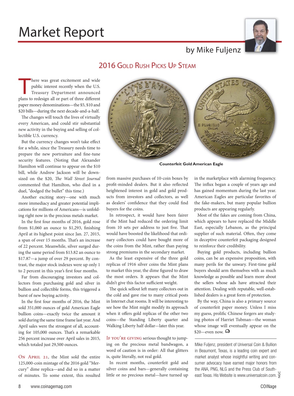 COINage Magazine Preview Pages