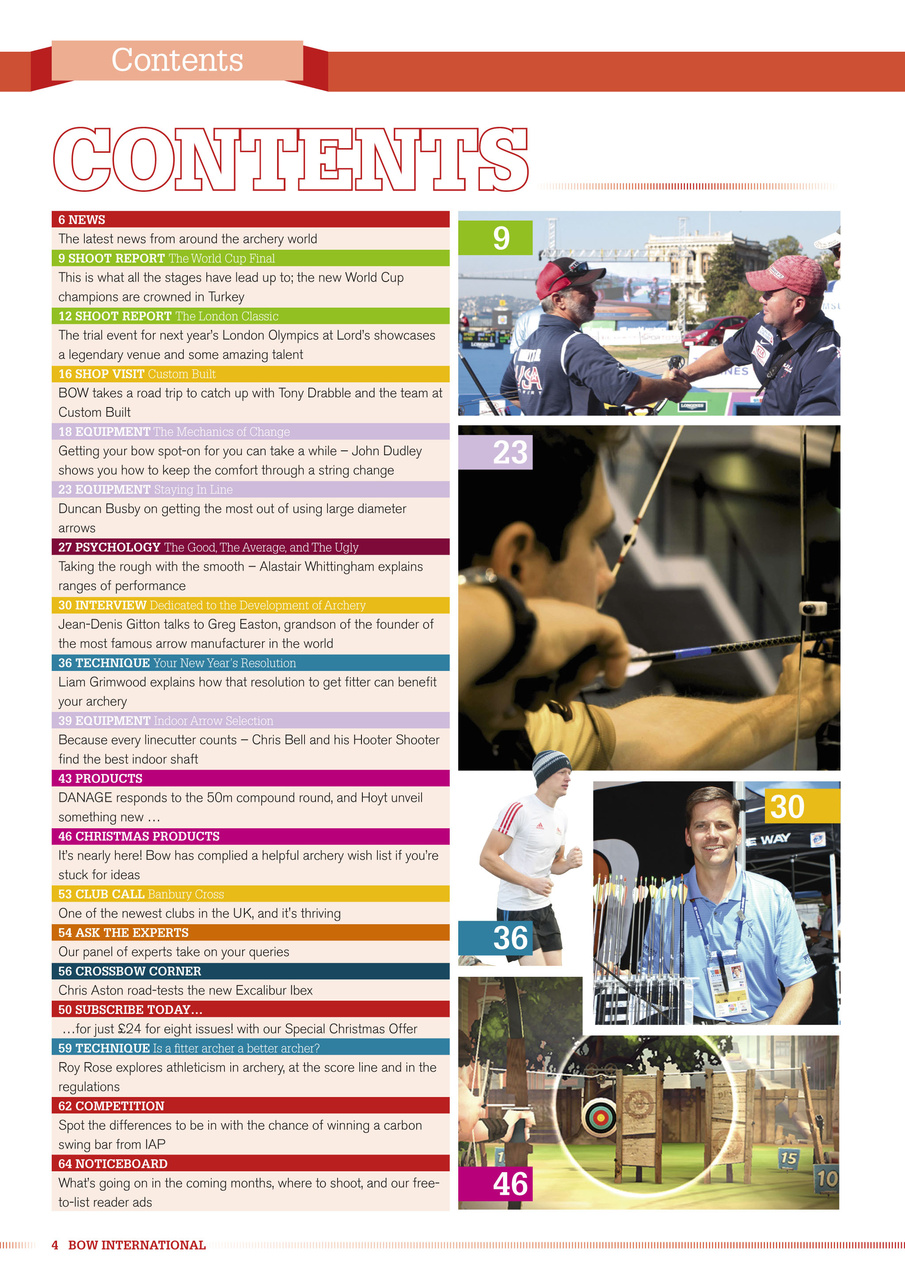 Bow International Preview Pages