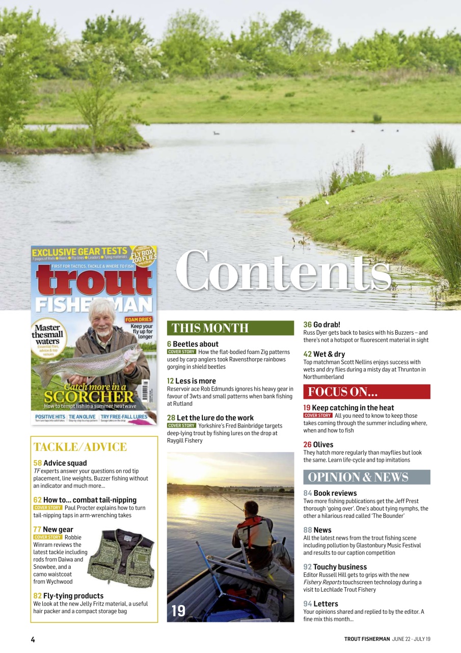 Trout Fisherman Preview Pages