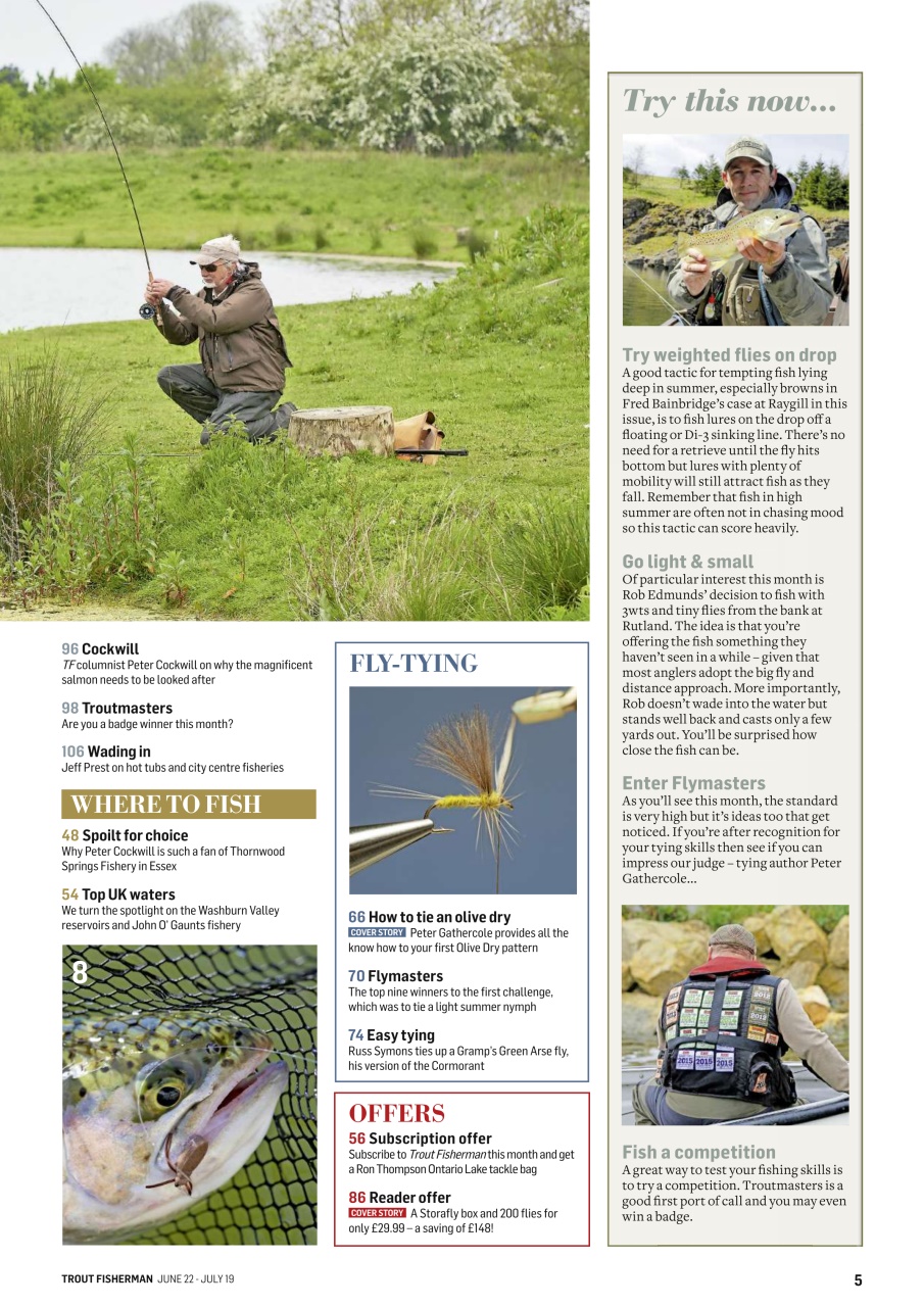 Trout Fisherman Preview Pages