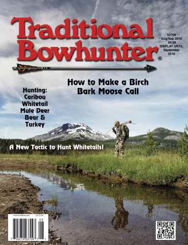 Traditional Bowhunter Magazine issue Aug/Sep 2016