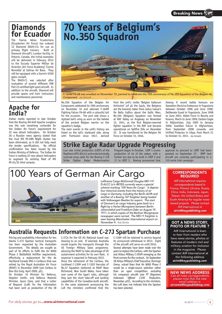 AIR International Preview Pages