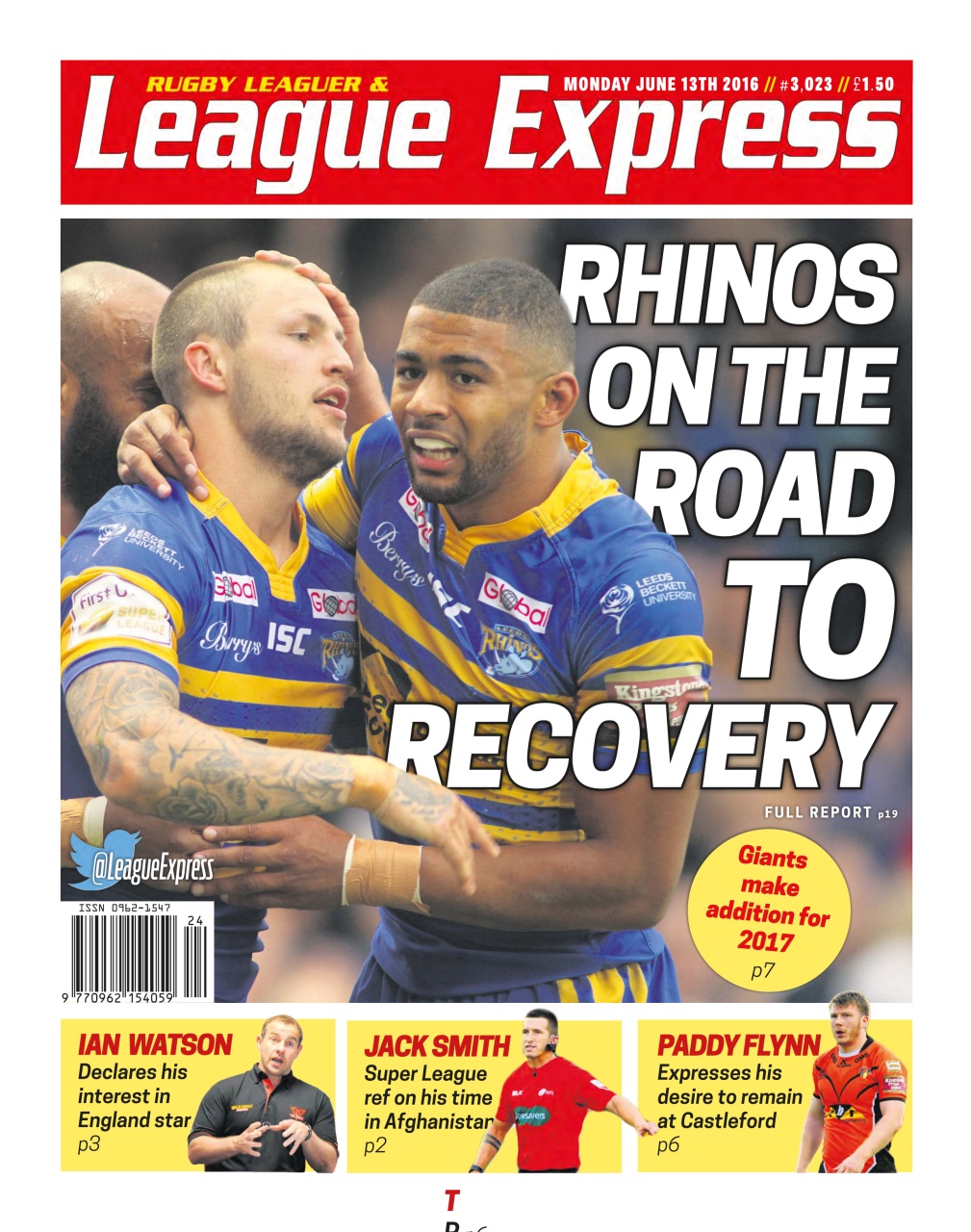 League Express Preview Pages