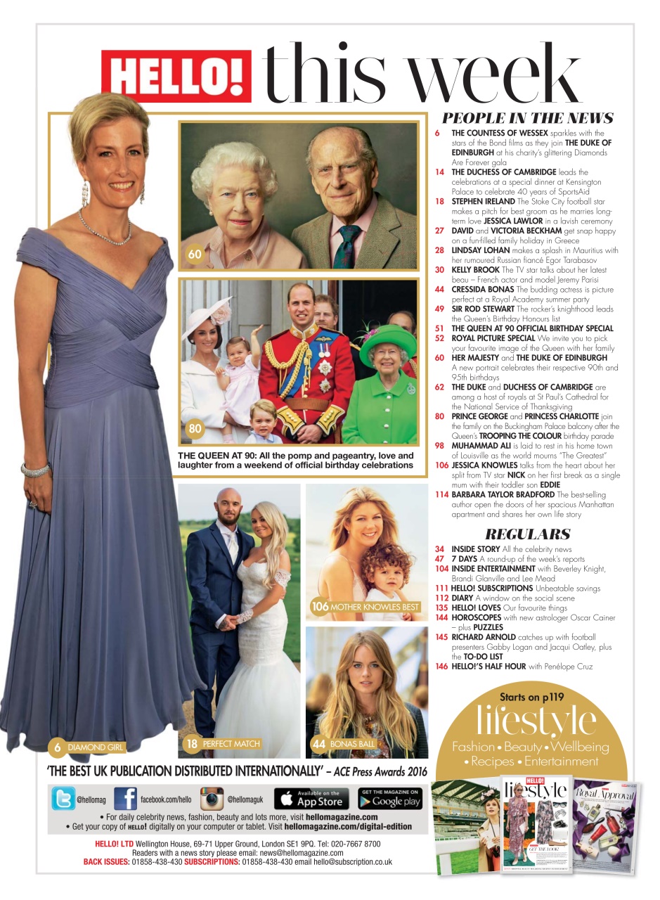 Hello! Magazine Preview Pages