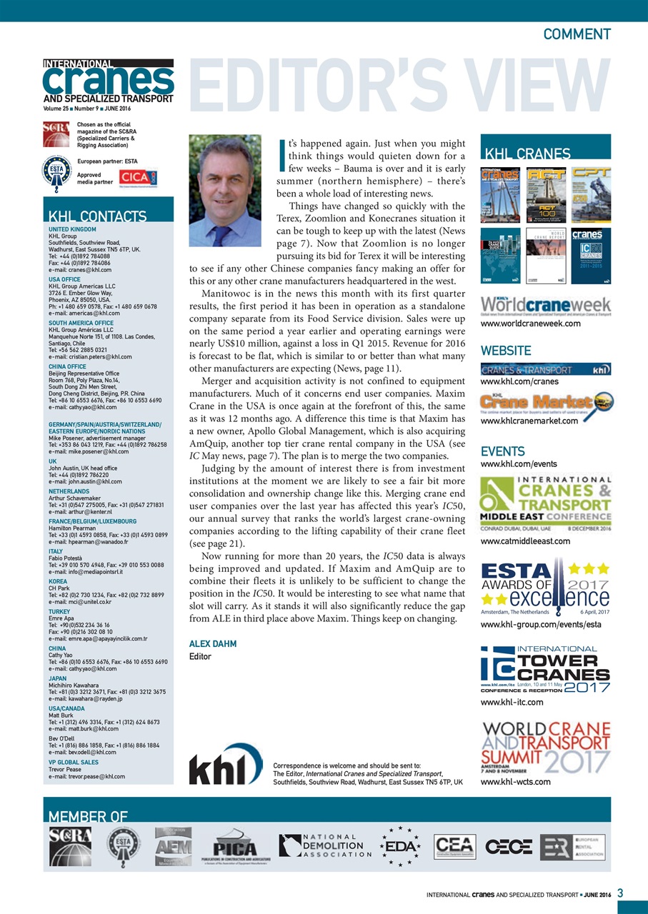 Int. Cranes and Specialized Transp Preview Pages