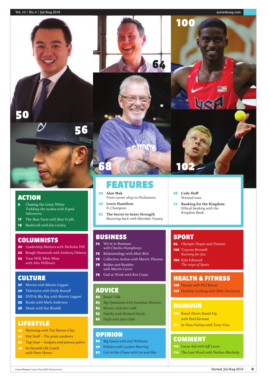 Sorted Magazine – The men's mag with morals Preview Pages