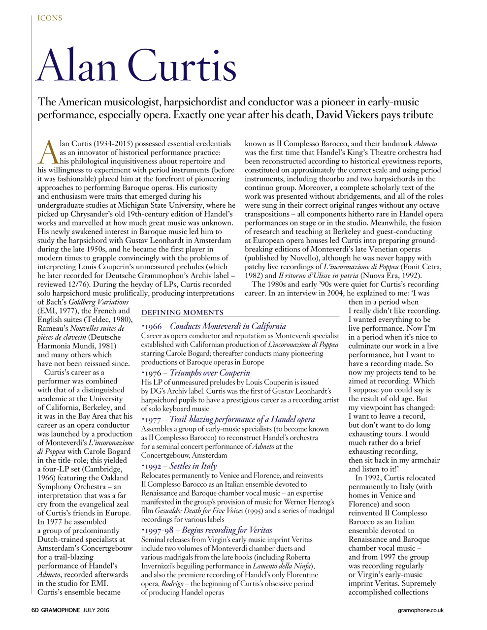 Gramophone Preview Pages