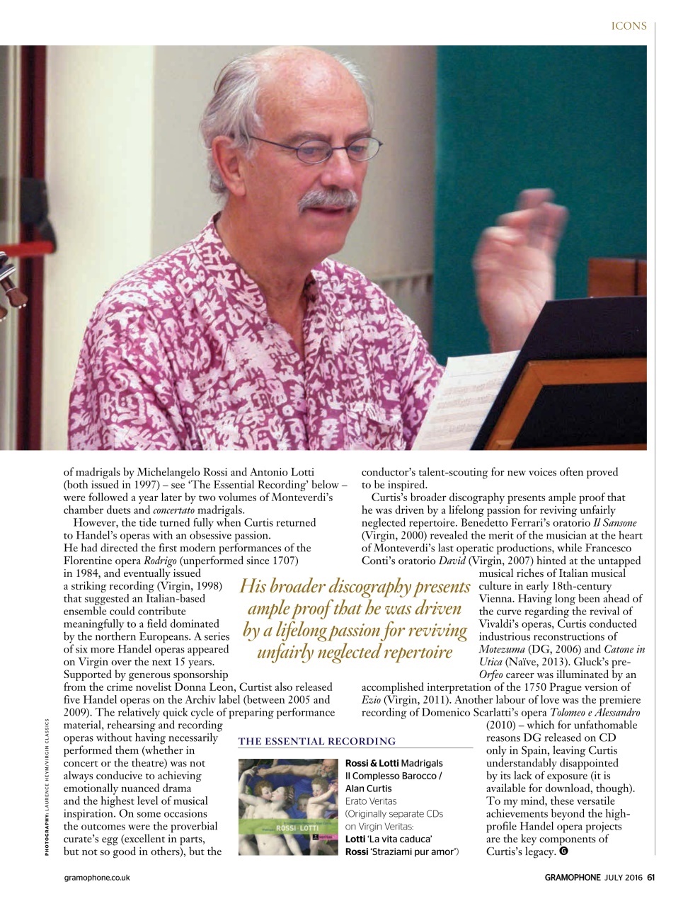 Gramophone Preview Pages