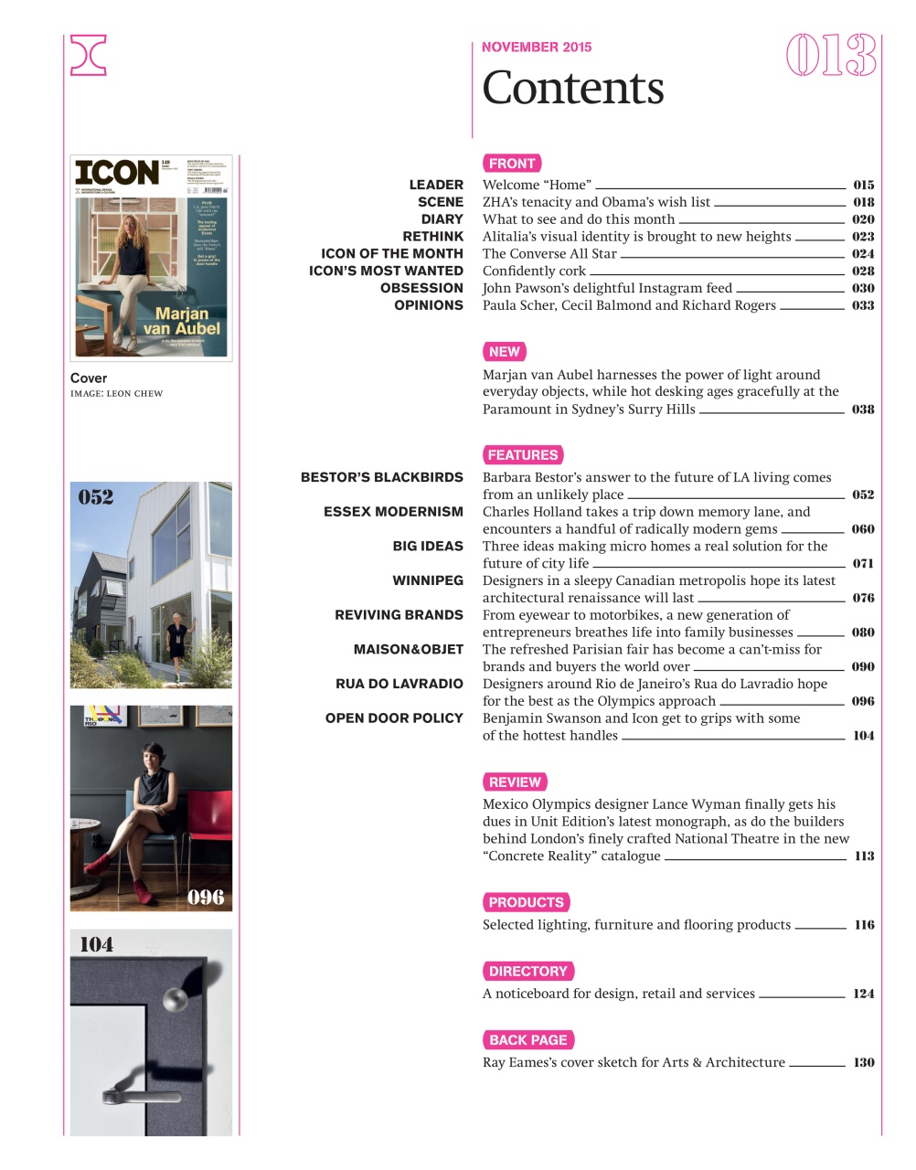 Icon Preview Pages