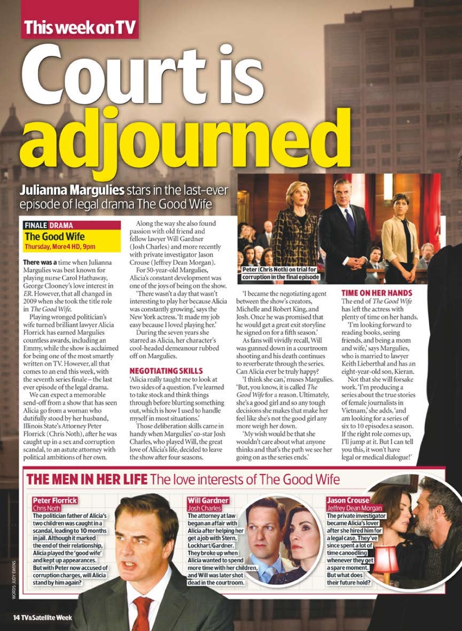 TV & Satellite Week Preview Pages