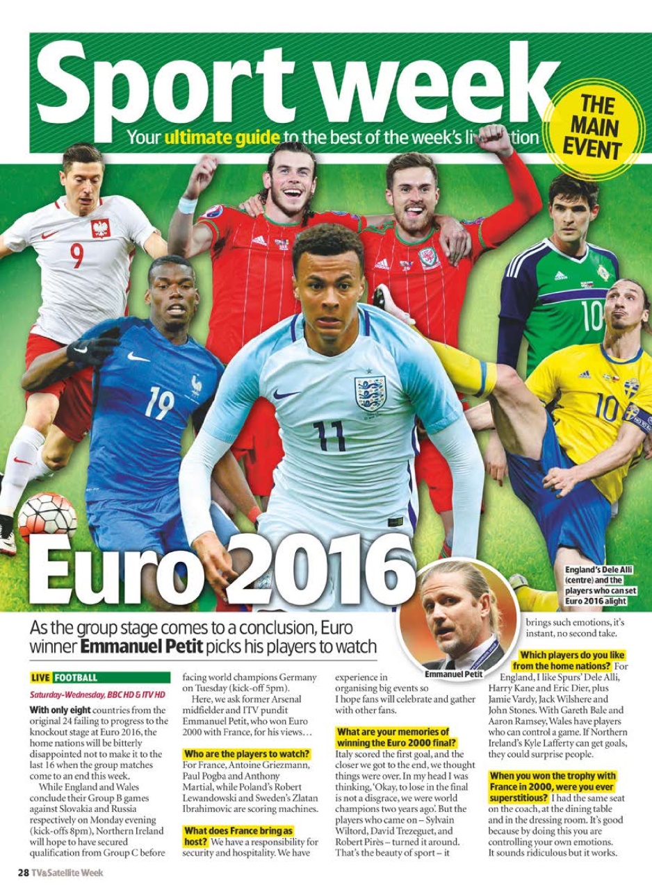 TV & Satellite Week Preview Pages