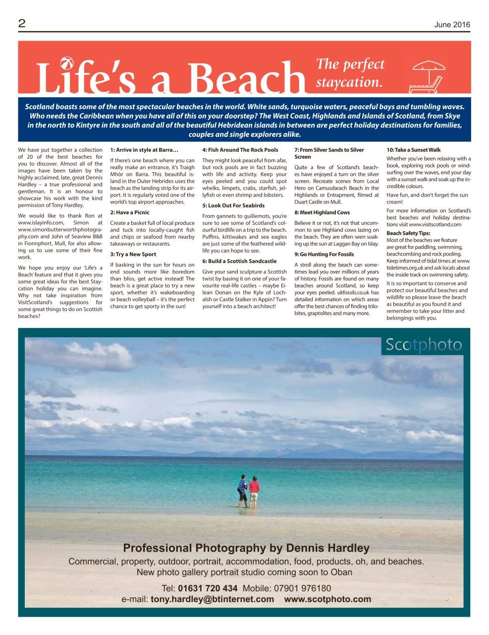 The Oban Times & Lochaber Times Preview Pages