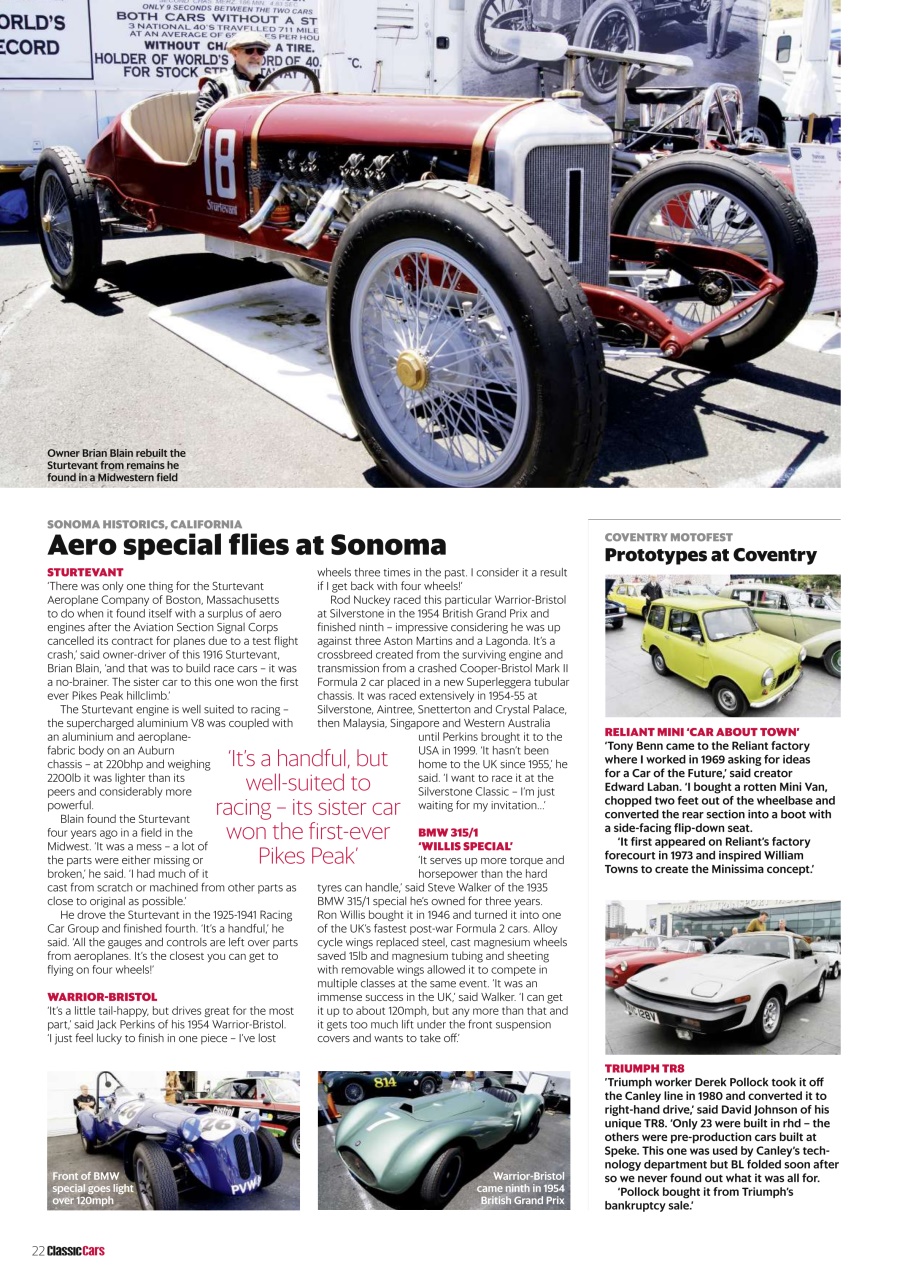 Classic Cars Preview Pages