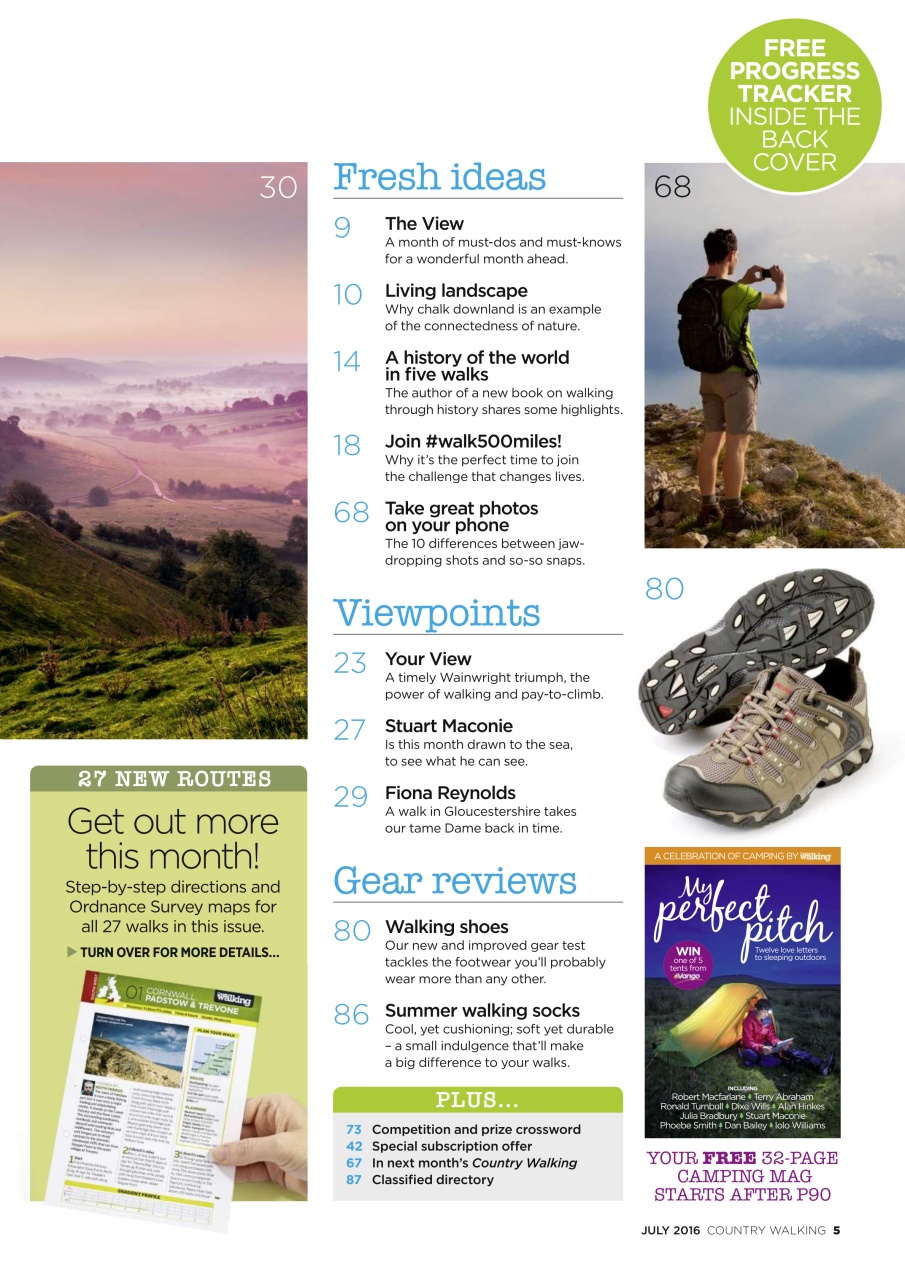 Country Walking Preview Pages