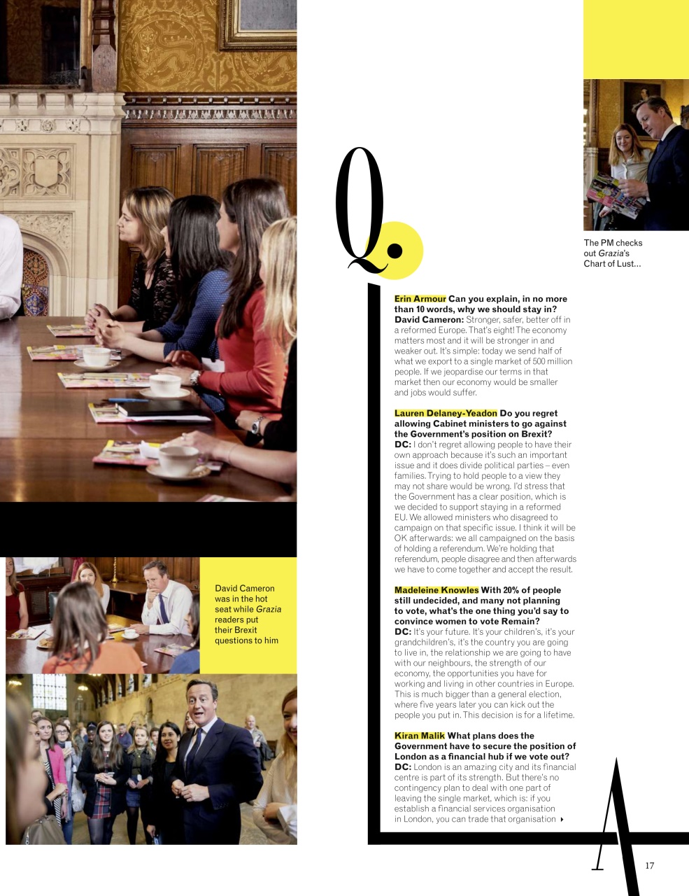 Grazia Preview Pages