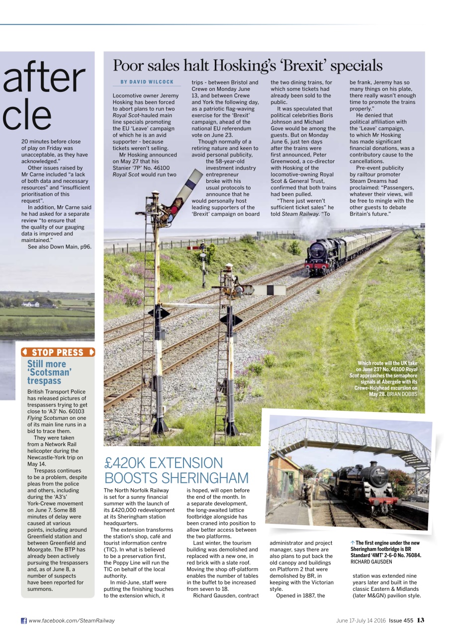 Steam Railway Preview Pages