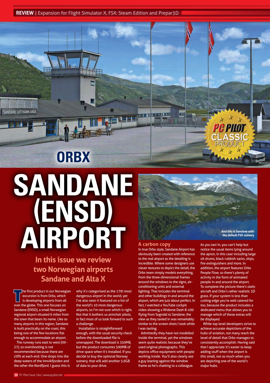 PC Pilot Preview Pages