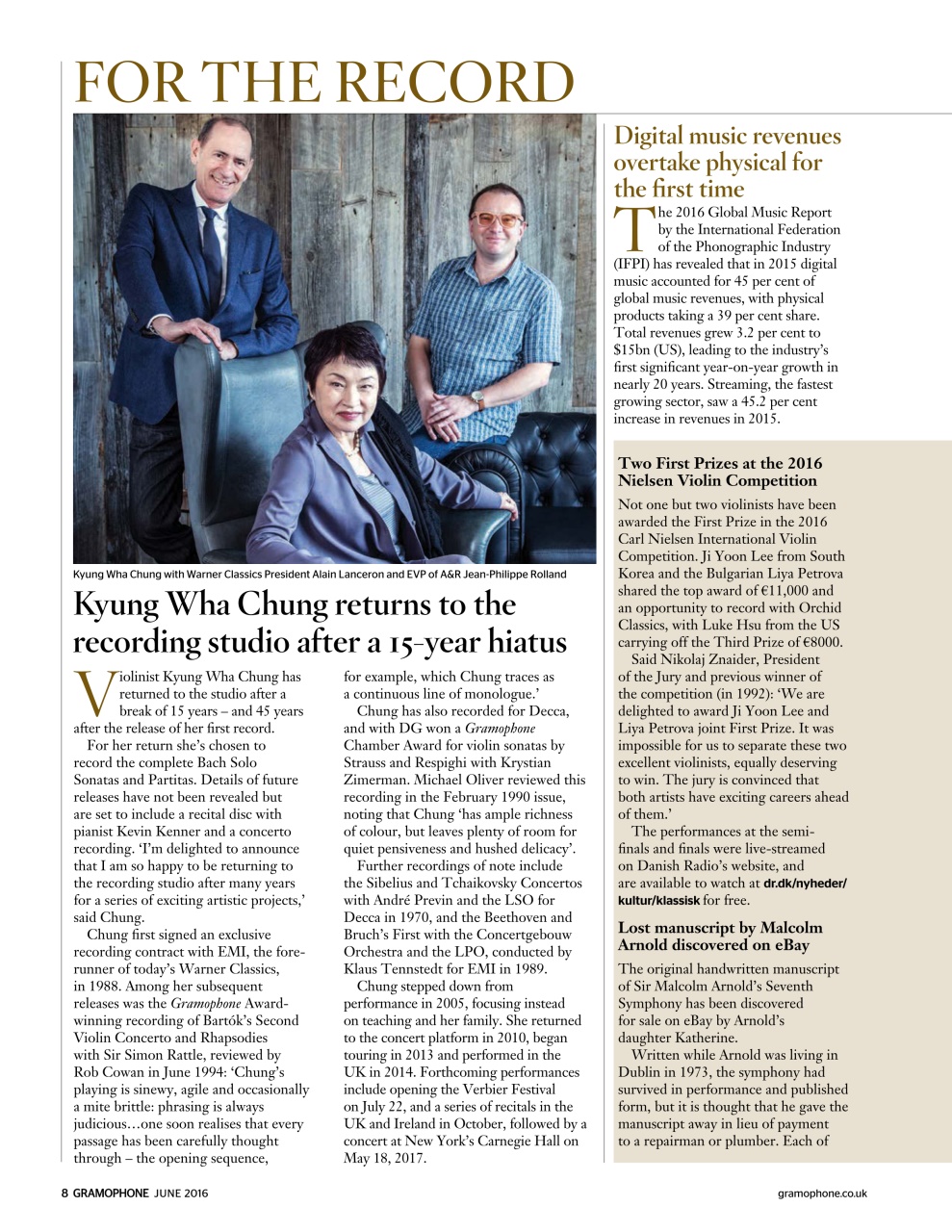 Gramophone Preview Pages