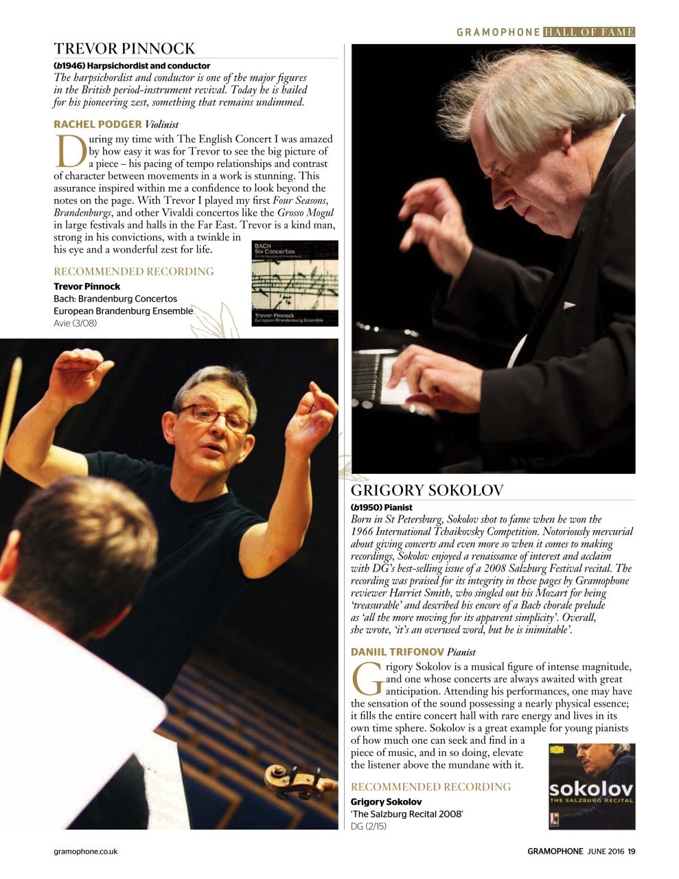 Gramophone Preview Pages