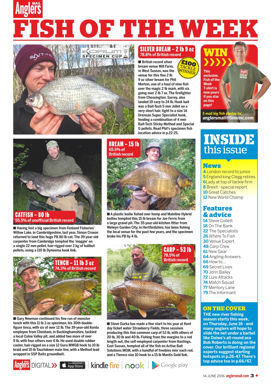 Anglers Mail Preview Pages