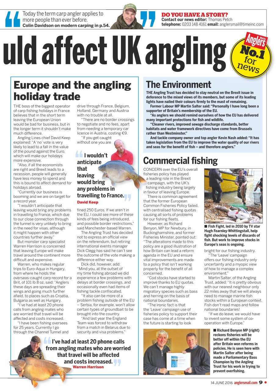 Anglers Mail Preview Pages