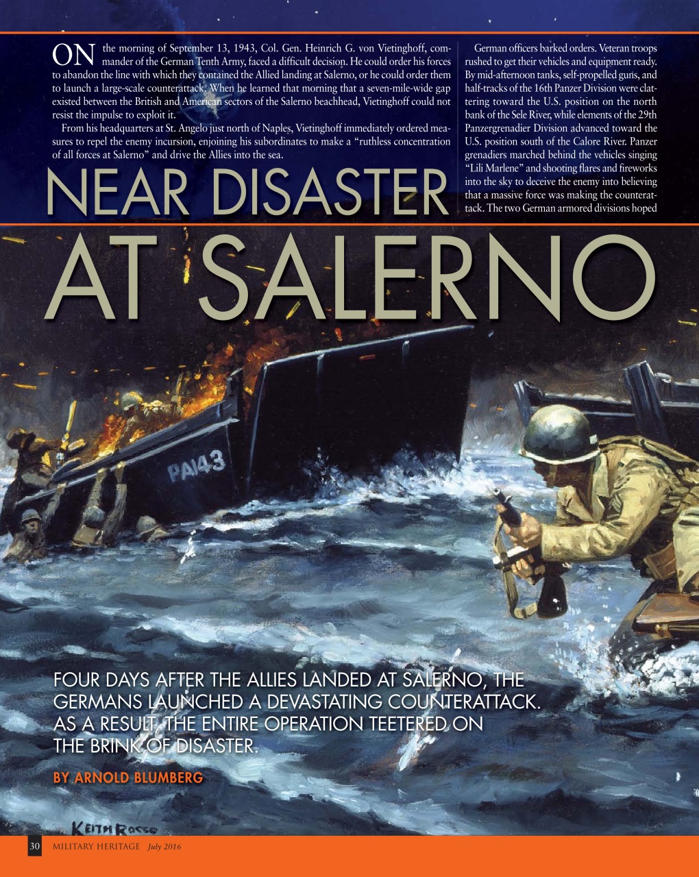 Military Heritage Preview Pages