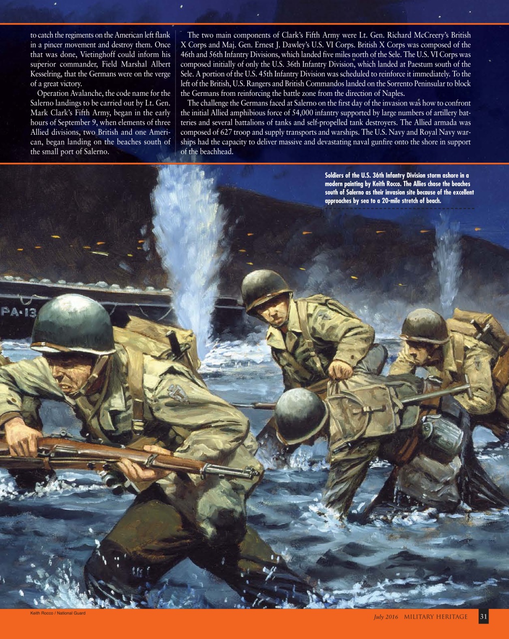 Military Heritage Preview Pages